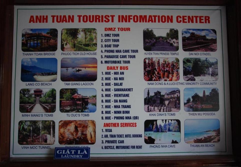 Anh Tuan Hotel Hue Eksteriør bilde